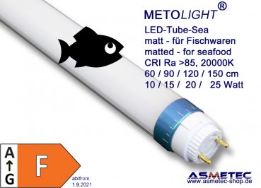 LED-Röhre-150-8SEA-25WM, 150 cm, CRI 85, für Fisch und Meeresfrüchte