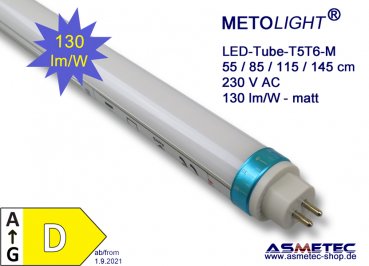 METOLIGHT LED-Röhre T5T6M, 1448 mm, 25 Watt, kaltweiß, 3200 lm