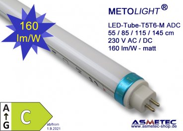 LED-Tube T5T6-085-12-NWM, T5, 849 mm, 12 Watt, nature white, suitable for 230 V SC/DC