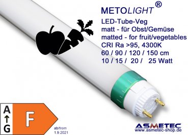 LED-Röhre-060-8VEG-10WM, 60 cm, CRI 95, für Obst & Gemüse