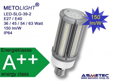 METOLIGHT LED-Lampe SLG28, 19 Watt, 2300 lm, neutralweiß, IP64