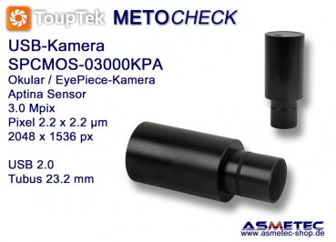 USB-Camera Touptek-SPCMOS-03000KPA,  3.0 MPix, USB 2.0, eyepiece camera