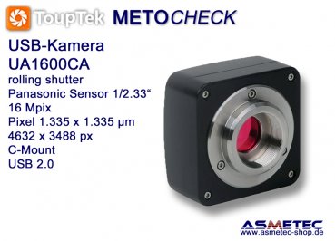 USB-Camera Touptek-UA1600CA, 16 MPix, USB 2.0