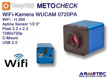 USB-Kamera Touptek WUCAM-0720PB, Wifi+USB, 720P