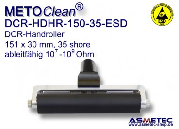 METOCLEAN ESD-DCR-Roller HDHR-150-ESD - www.asmetec-shop.de