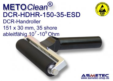 METOCLEAN ESD-DCR-Roller HDHR-150-ESD - www.asmetec-shop.de