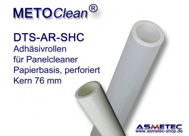 METOCLEAN DTS-AR-0762-SHC, Adhäsiv-Rollen, 762 mm breit, 66 Blatt, 4 Rollen/Box, extra preiswert