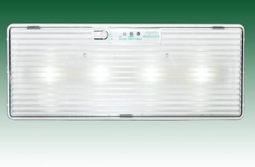 LED-Notleuchte LEL-316-4L, Dauerbetrieb, Selbsttest