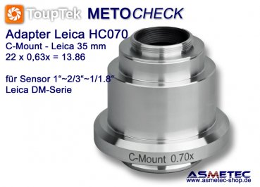 Leica TV-Adapter HC070, adapter C-Mount - www.asmetec-shop.de