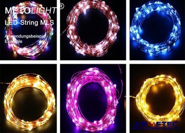 Metolight LED-String, 10 m, 100 Micro-LEDs - www.asmetec-shop.de