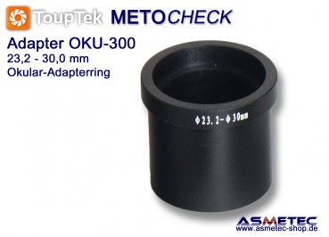 ToupTek 108015 eye piece adapter ring - www.asmetec-shop.de