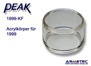 Peak 1999-KF, Acrylkörper