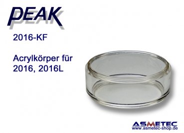 PEAK 2016-KF, acrylic body - www.asmetec-shop.de