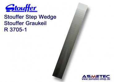 Stouffer R3705-1/2, 37-stufiger Reflexions-Scanner Graukeil, Inkrement 0,05