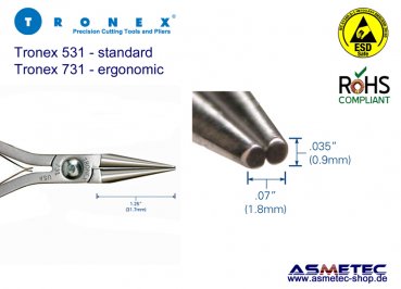 Tronex 531- round nose plier
