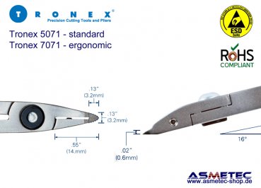 Tronex 7071, tip cutter - www.asmetec-shop.de