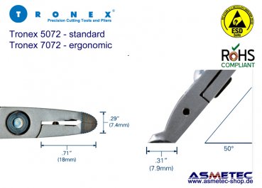 Tronex 5072, large tip cutter - www.asmetec-shop.de