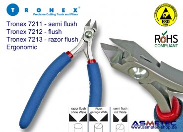 Tronex 7213 - Taper Cutter - ergonomic -Razor Flush