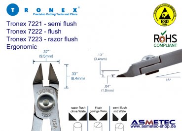 Tronex 7221 - taper head cutter - www.asmetec-shop.de