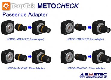 Touptek USB-camera UCMOS, 1,3MP - www.asmetec-shop.de