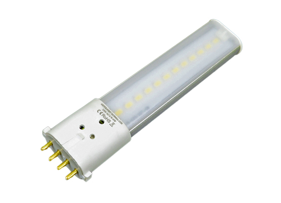 geschenk Reflectie bevolking LED-PL-tube, 2G7-06-5630, 230 Volt, 6 Watt, warm white, A+ - Asmetec LED  Technology