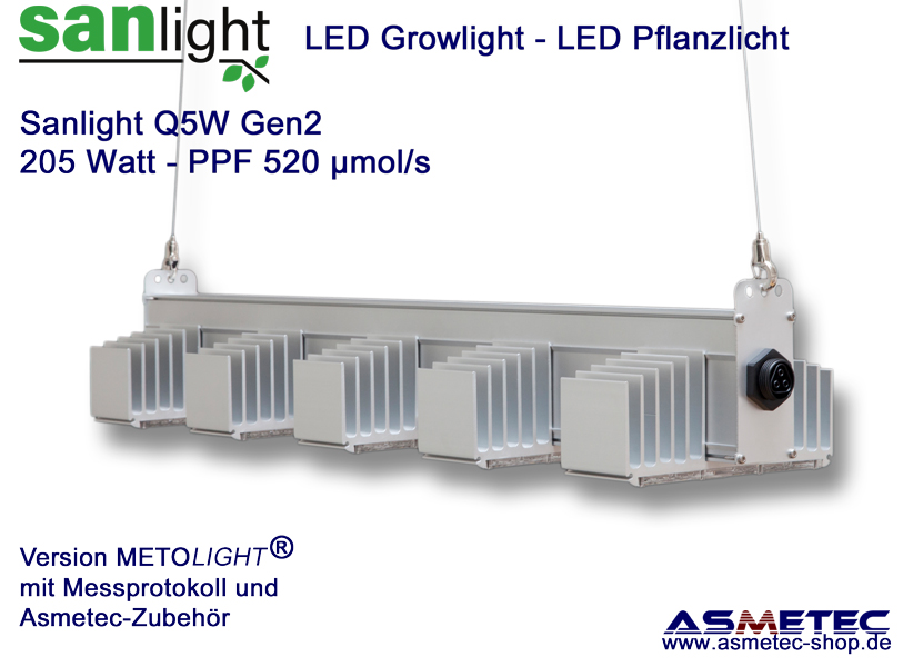 LED-Growlight SANLIGHT Q5W - Asmetec