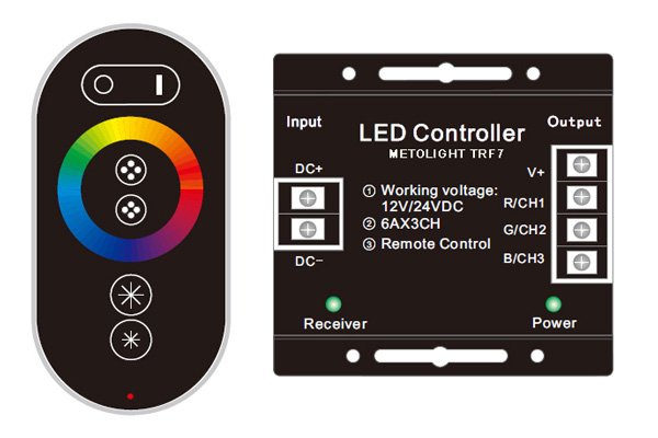 LED-Steuerung RGB Touch TRF7