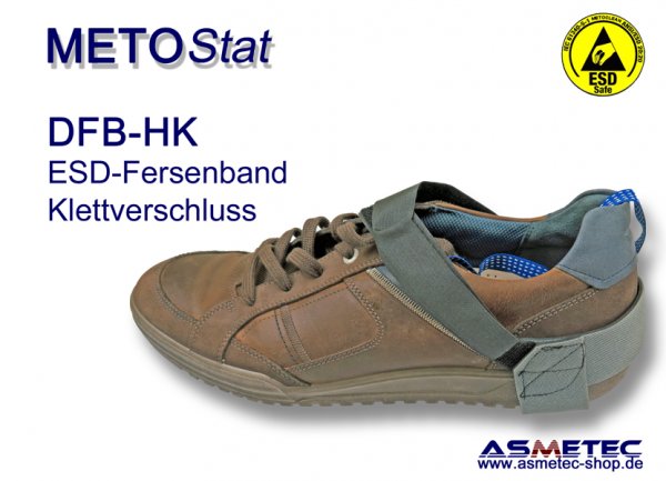 Metostat ESD heel grounder DFB-HK - www.asmetec-shop.de
