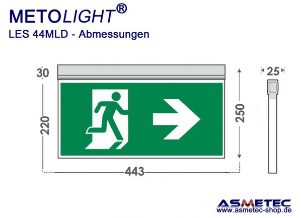 LED emergency luminaire MLD-2944