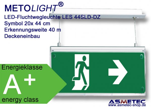 LED emergency luminaire LES-44-SLD-DZ