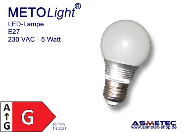 Metolight E27-G55-5W-dimmable LED bulb- www.asmetec-shop.de