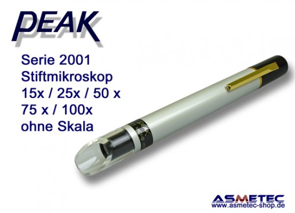PEAK 2001-75 Stiftmikroskop, 75fach - www.asmetec-shop.de