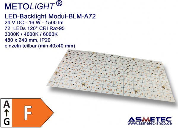 METOLIGHT LED-backlight BLM72