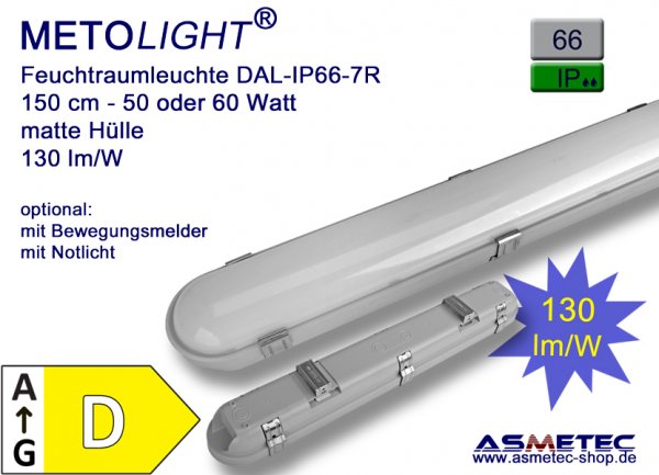 Metolight LED-Wannenleuchte DAL-IP66-Pro - www.asmetec-shop.de