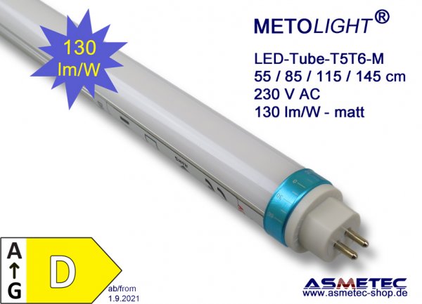 Metolight LED-Tube T5, 1448 mm, 25 Watt - www.asmetec-shop.de