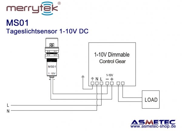 Merrytek MS01 Tageslicht-Sensor