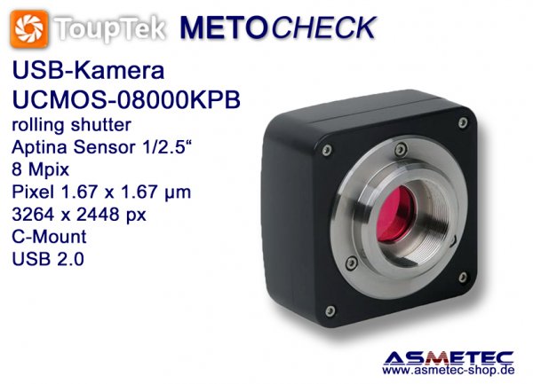 Touptek USB-Kamera UMOS, 8 MP