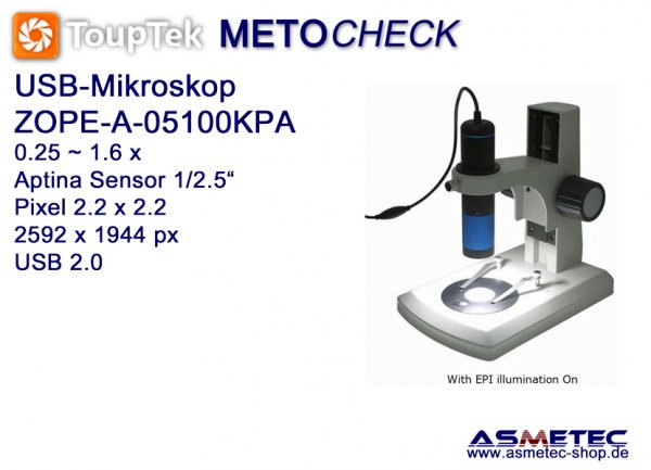 Touptek Zope-A-05100KPA, Zoom microscope