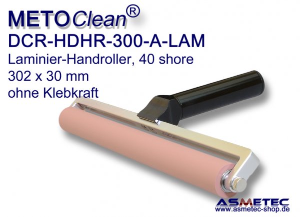 METOCLEAN DCR-Roller HDHR-300-A-Lam, lamination handroller - www.asmetec-shop.de