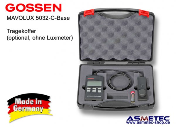 Gossen case M520G - www.asmetec-shop.de