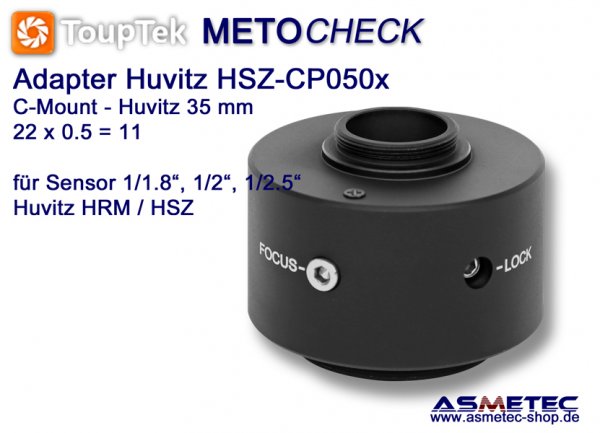 Huvitz TV-Adapter HSZ-C050, adapter C-Mount - www.asmetec-shop.de