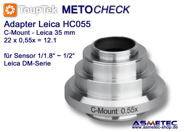 Leica TV-Adapter HC055, adapter C-Mount - www.asmetec-shop.de