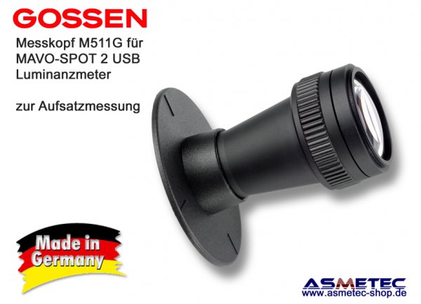 Gossen Messkopf Aufsatzmessung M511G - www.asmetec-shop.de