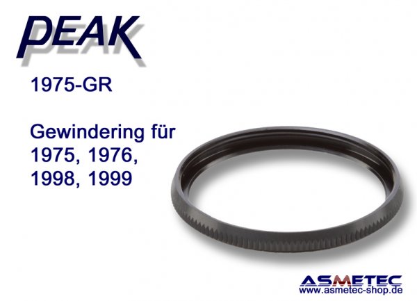 PEAK 1975-GR, threaded ring for PEAK loupes - www.asmetec-shop.de