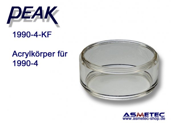 PEAK 1990-4-KF, Acrylkörper - www.asmetec-shop.de