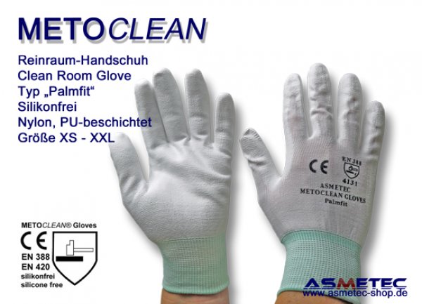 Metoclean Palmfit glove, silicone free - www.asmetec-shop.de