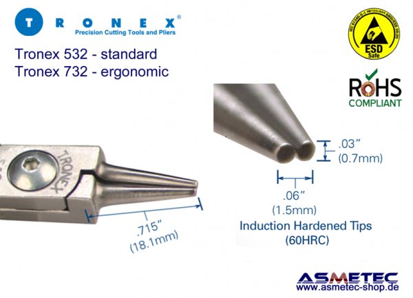 Tronex 532- round nose plier