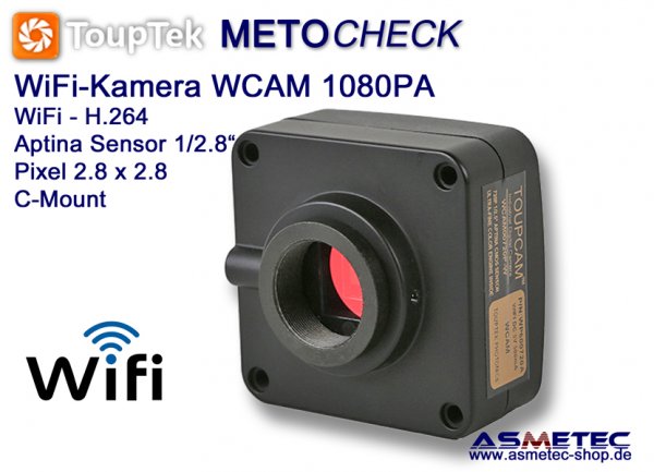 Touptek USB-camera WCAM-1080PA - www.asmetec-shop.de