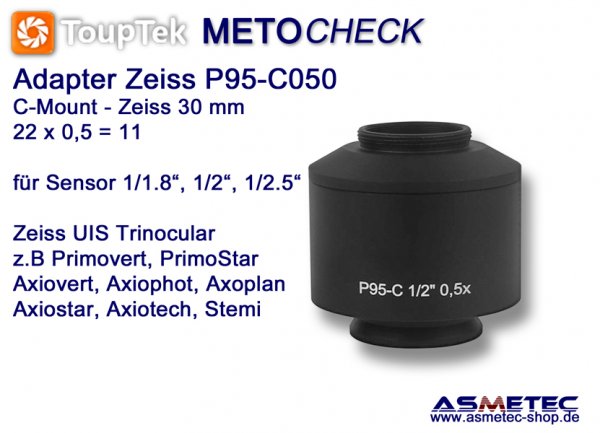 Zeiss TV-Adapter P95-C050, adapter C-Mount - www.asmetec-shop.de