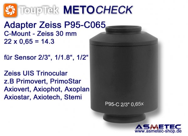 Zeiss TV-Adapter P95-C065, adapter C-Mount - www.asmetec-shop.de